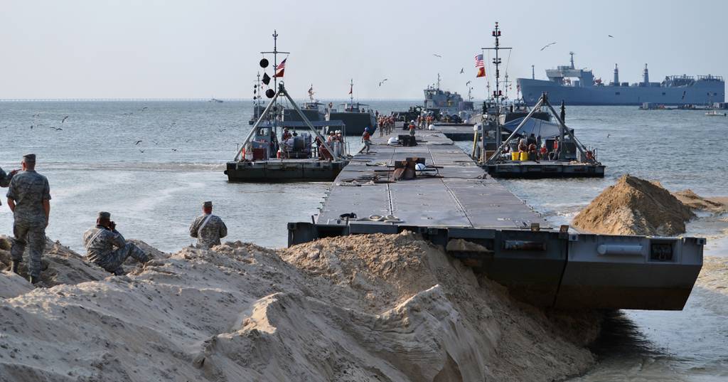 Entsendung von 1.000 US-Soldaten zum Bau eines Seehafens zur Unterstützung von Gaza