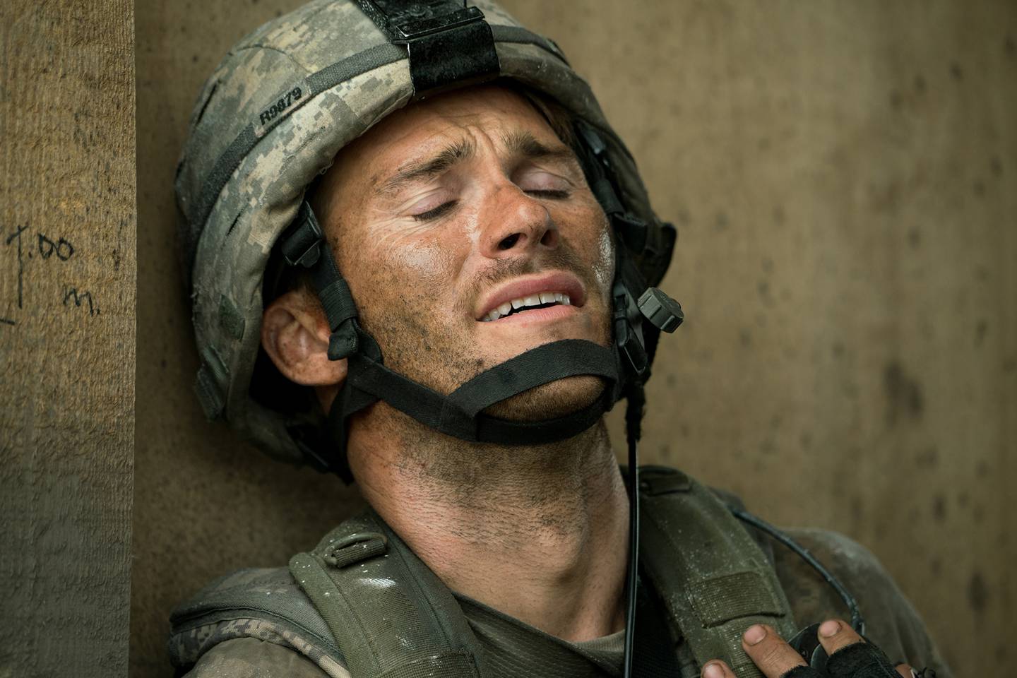 This image released by Screen Media shows Scott Eastwood in a scene from "The Outpost."