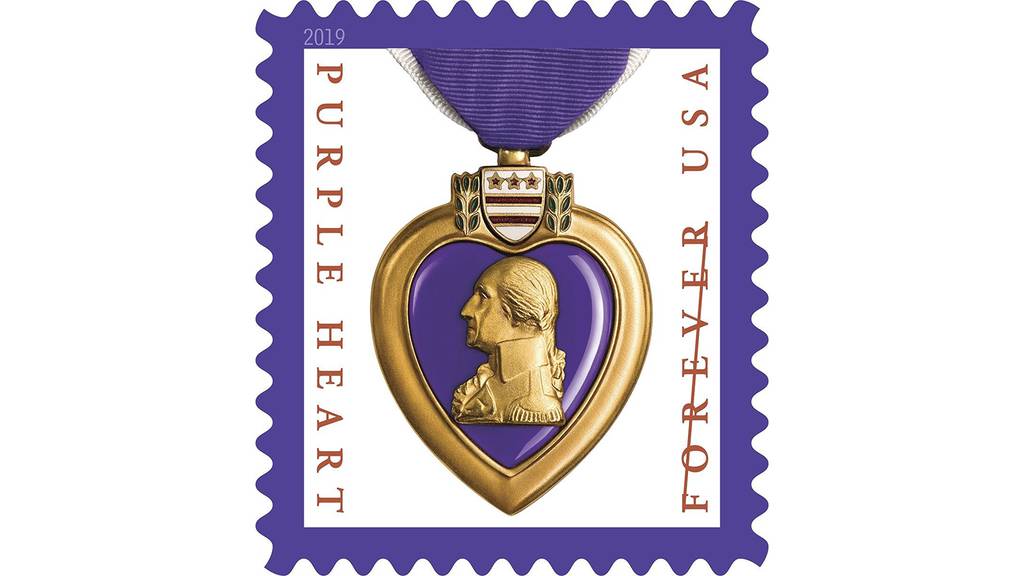 Purple Heart Medal 2019 Forever stamp