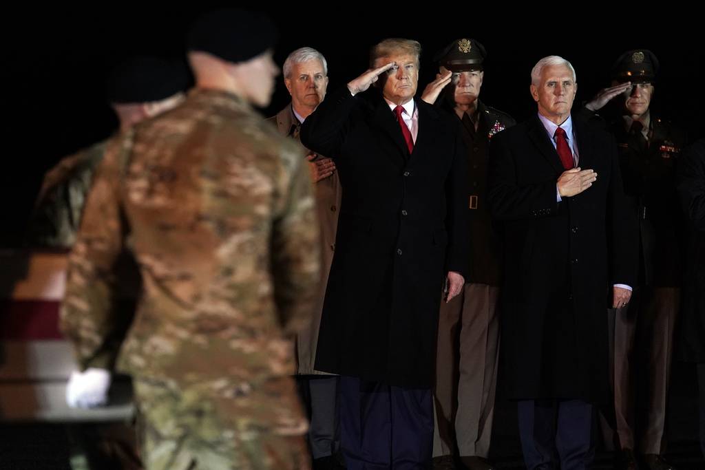 Trump, Pence, Dover AFB