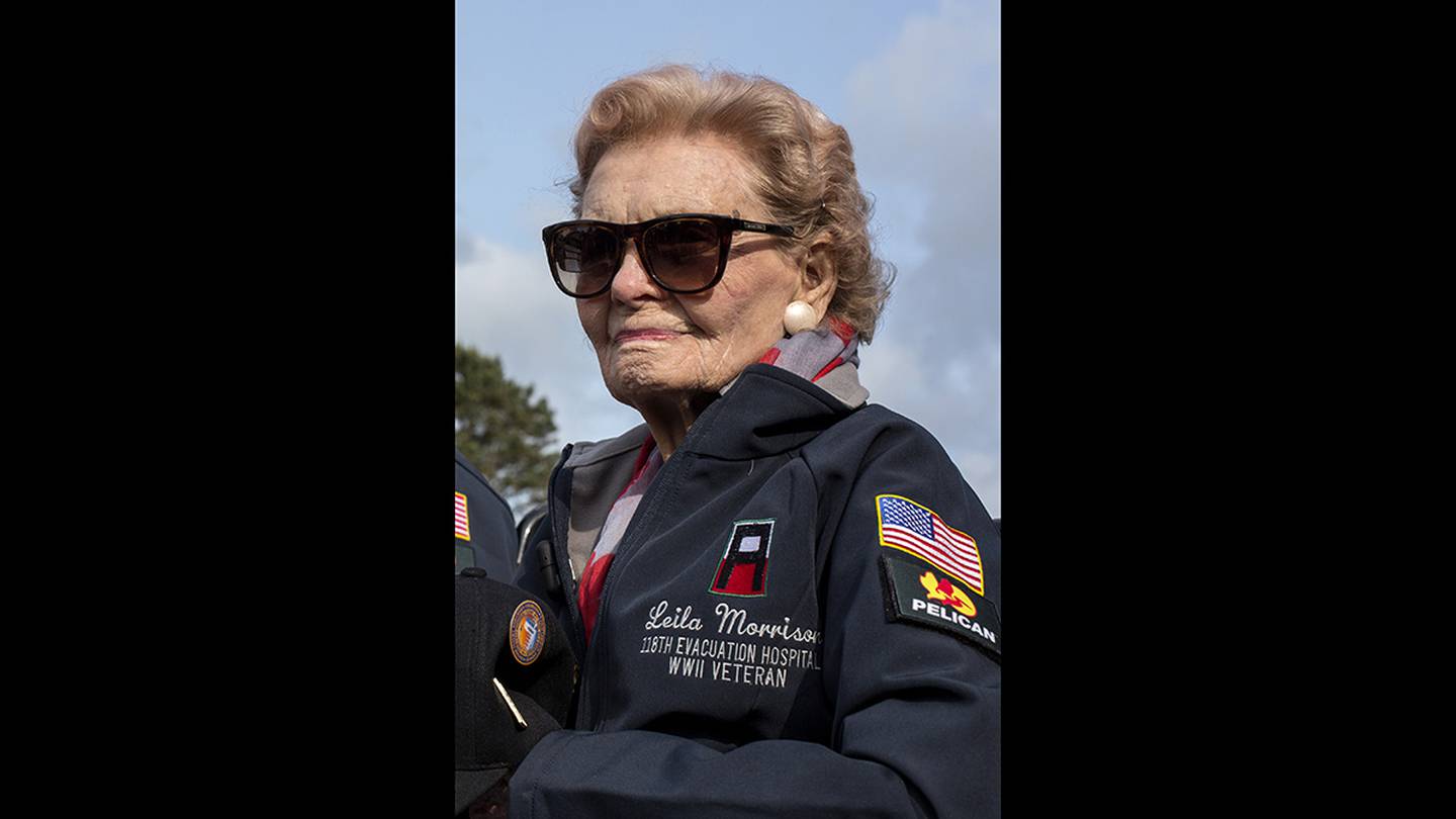 World War II veteran Leila Morrison