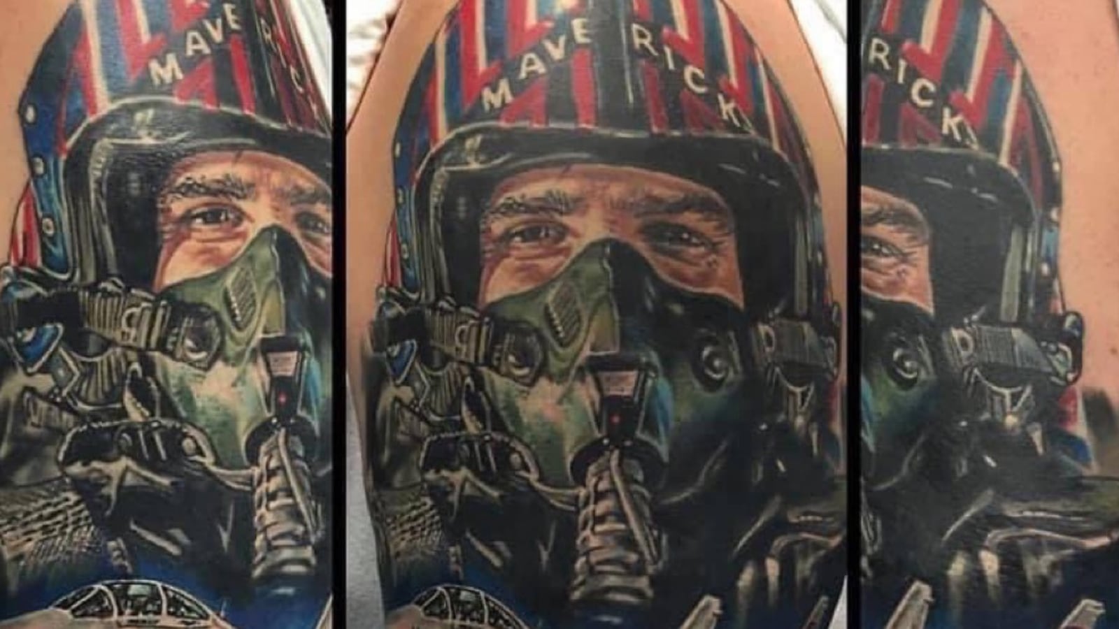 This Top Gun Tattoo Will Take Your Breath Away