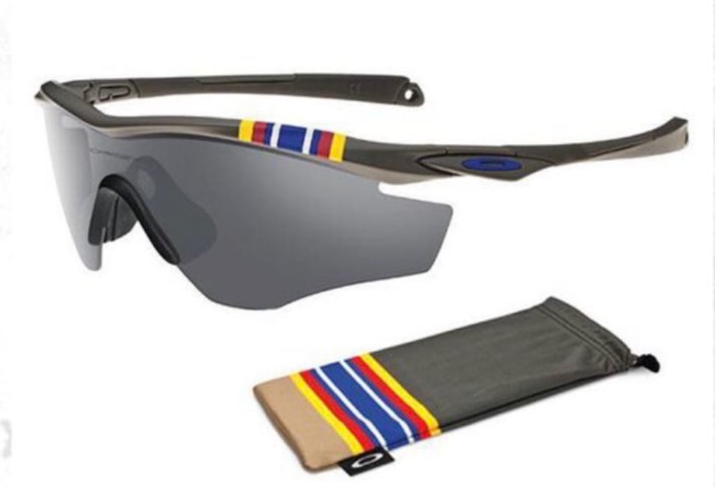 These $215 Oakley GWOT sunglasses say 'you're welcome for my service' so  you don't have to