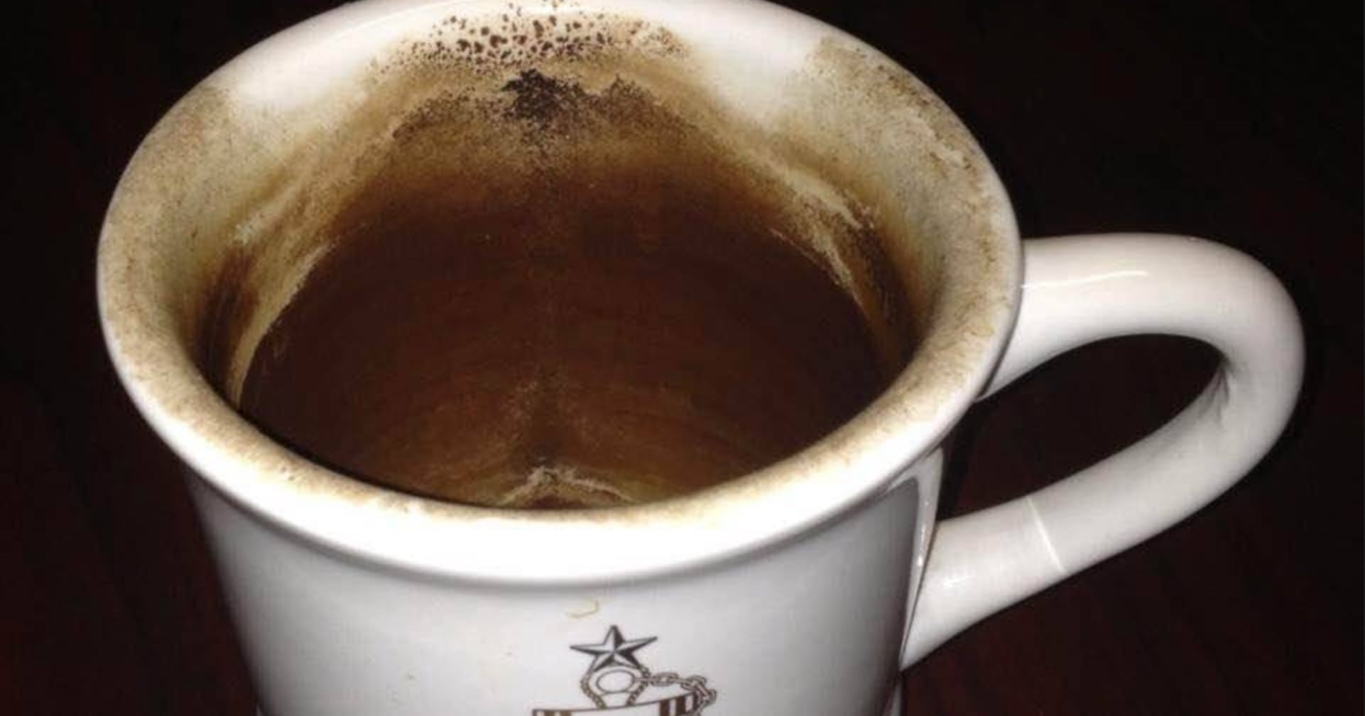 Why sailors love a filthy, unwashed coffee mug