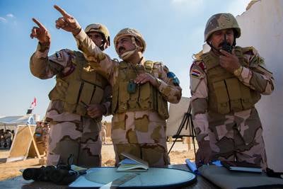 Iraqi Border Security Live Fire Training