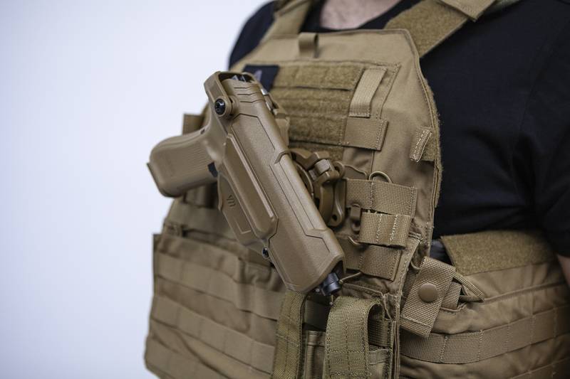 French military selects Blackhawk T-series holster