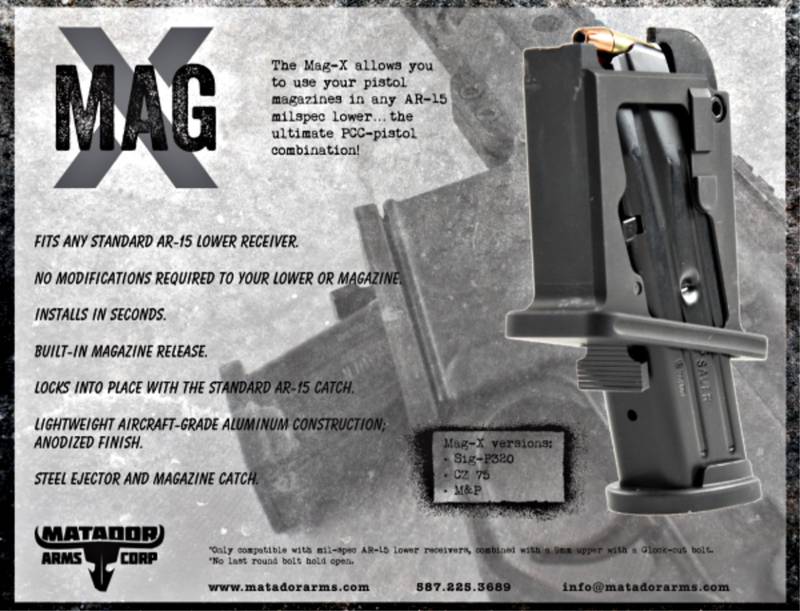 Matador Arms Mag-X for CZ 75 and M&P magazines