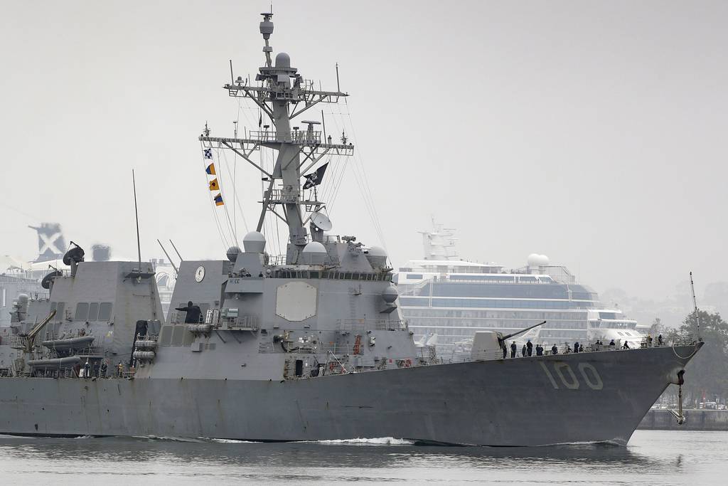 The guided-missile destroyer USS Kidd (DDG 100)