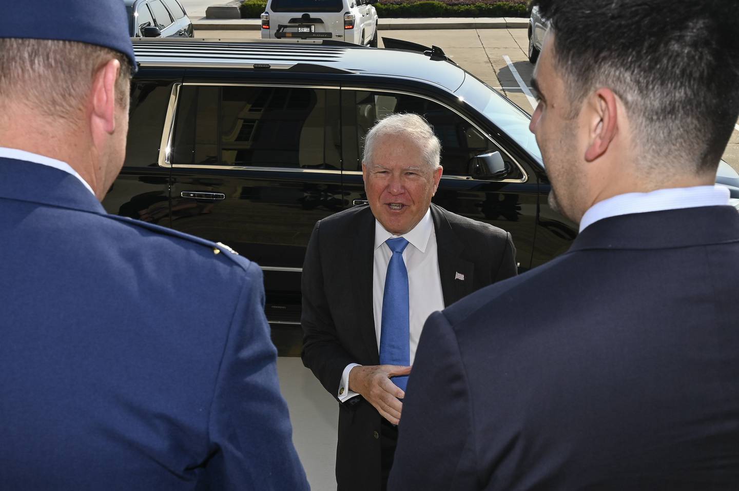 Former Defense Department acquisition chief Frank Kendall arrived at the Pentagon on July 28, 2021 and was administratively sworn in as the 26th Secretary of the Air Force. (Air Force photo)