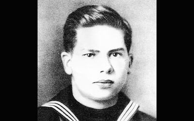 This undated photo shows Roman W. Sadlowski, who was killed aboard the battleship USS Oklahoma when it was attacked in Pearl Harbor on Dec. 7, 1941 during World War II.