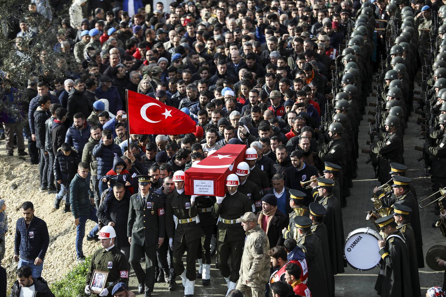 Turkish honor guard