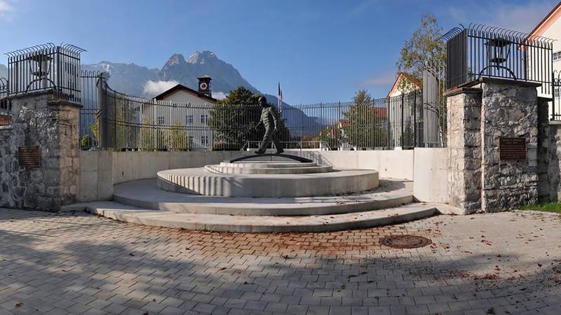 The George C. Marshall European Center for Security Studies is seen March 9, 2020, in Garmisch-Partenkirchen, Germany.