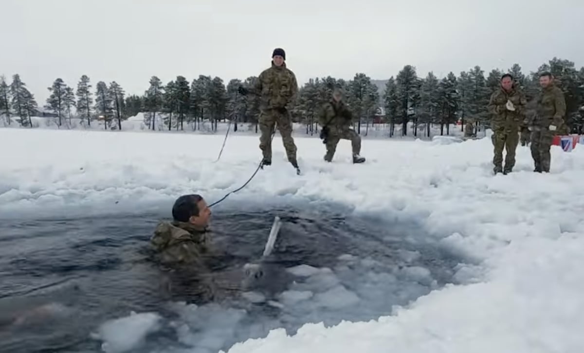 Bear Grylls's Advice For Making A Shelter In The Snow