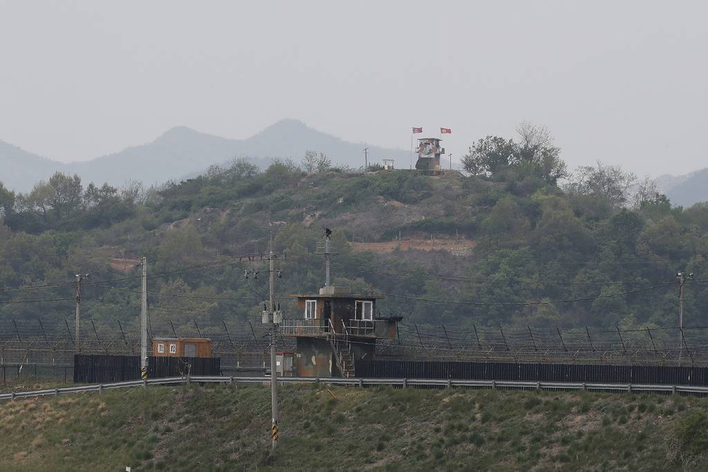 North Korea border with South Korea