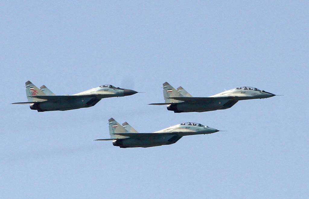 Iranian Sukhoi Su-30 fighter jets