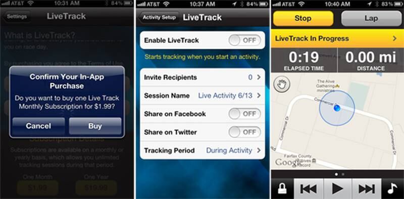 live tracking garmin