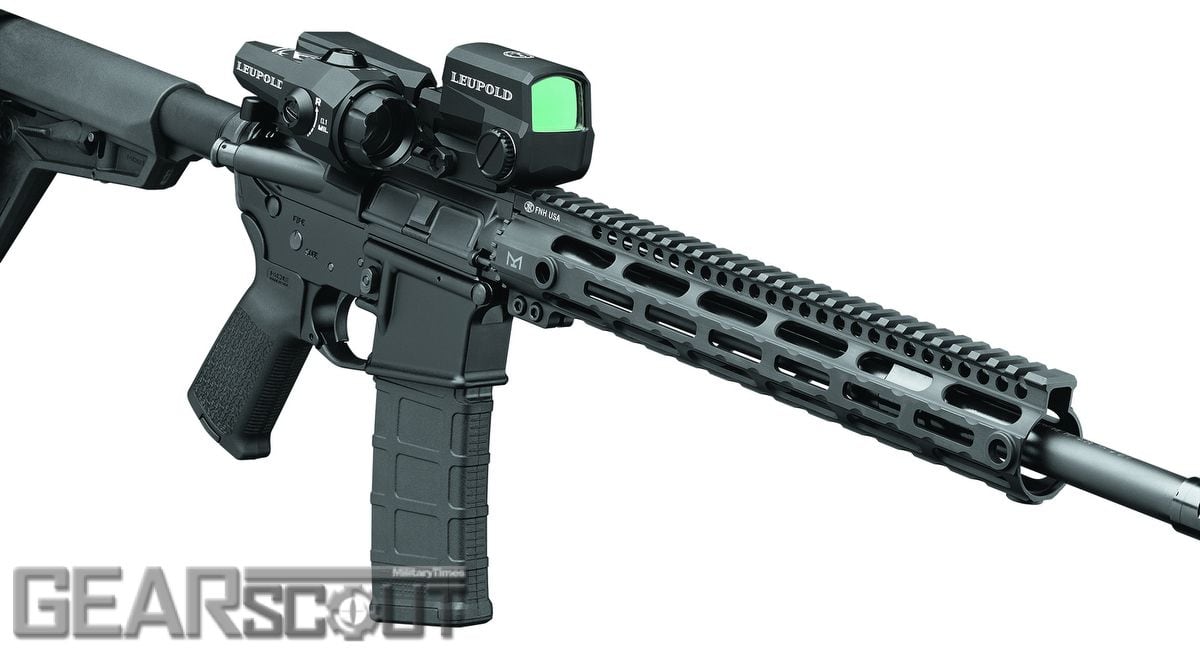 21st Century Bifocals for your carbine - The Leupold D-EVO w/LCO