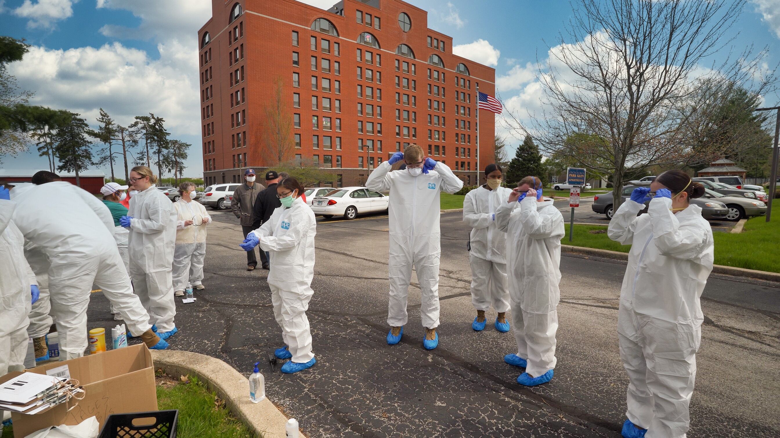 708th Medical Company Clears Park Glen