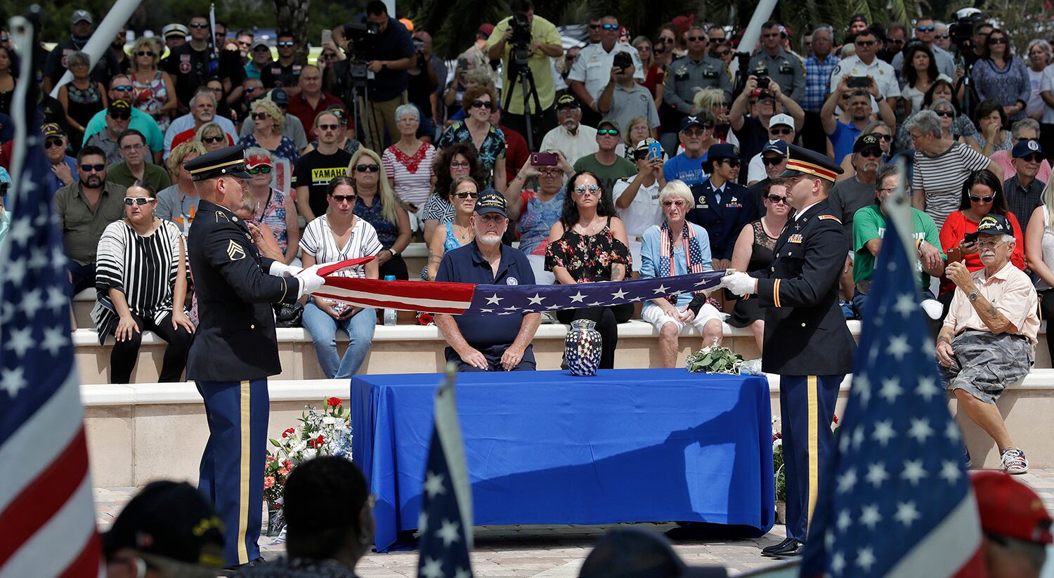 Edward K. Pearson funeral