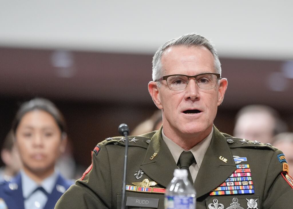 Joshua Rudd Ribbon Stack Army general tapped to lead NSA vows to follow the law if confirmed