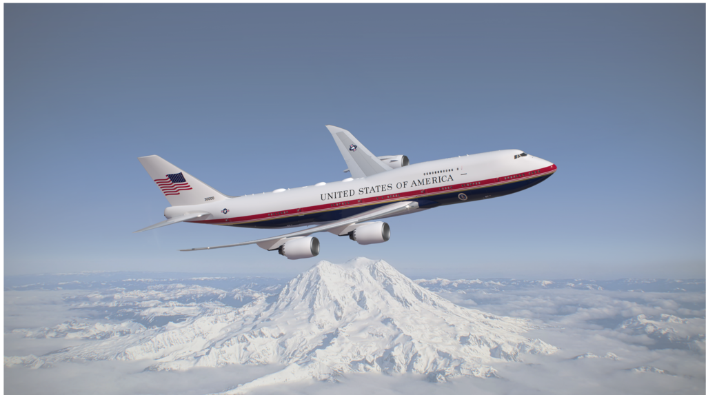 Air Force One will be painted red, white and blue as Trump has hinted ...