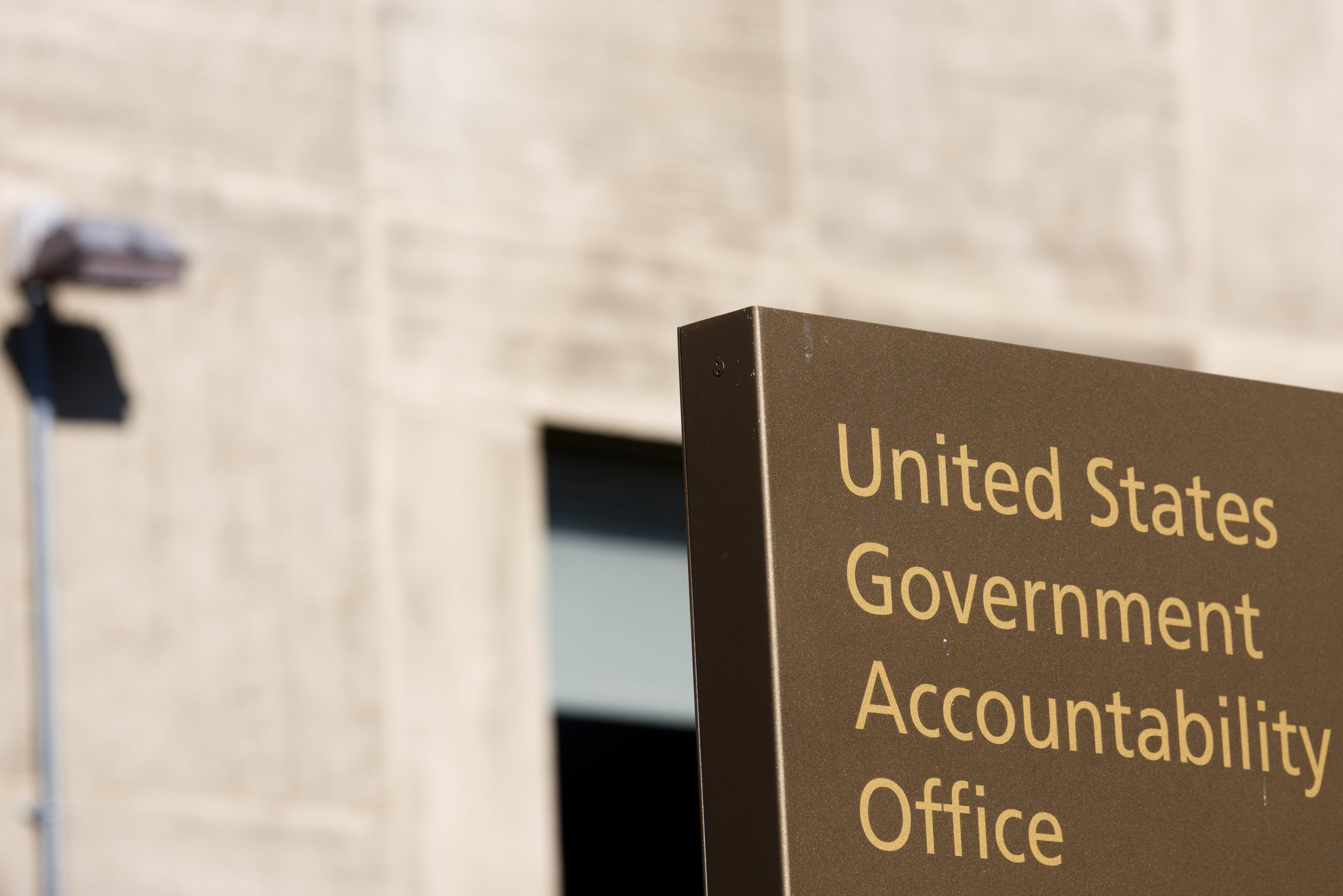 The U.S. Government Accountability Office, a federal watchdog, is seen here Nov. 11, 2023, in Washington, D.C.