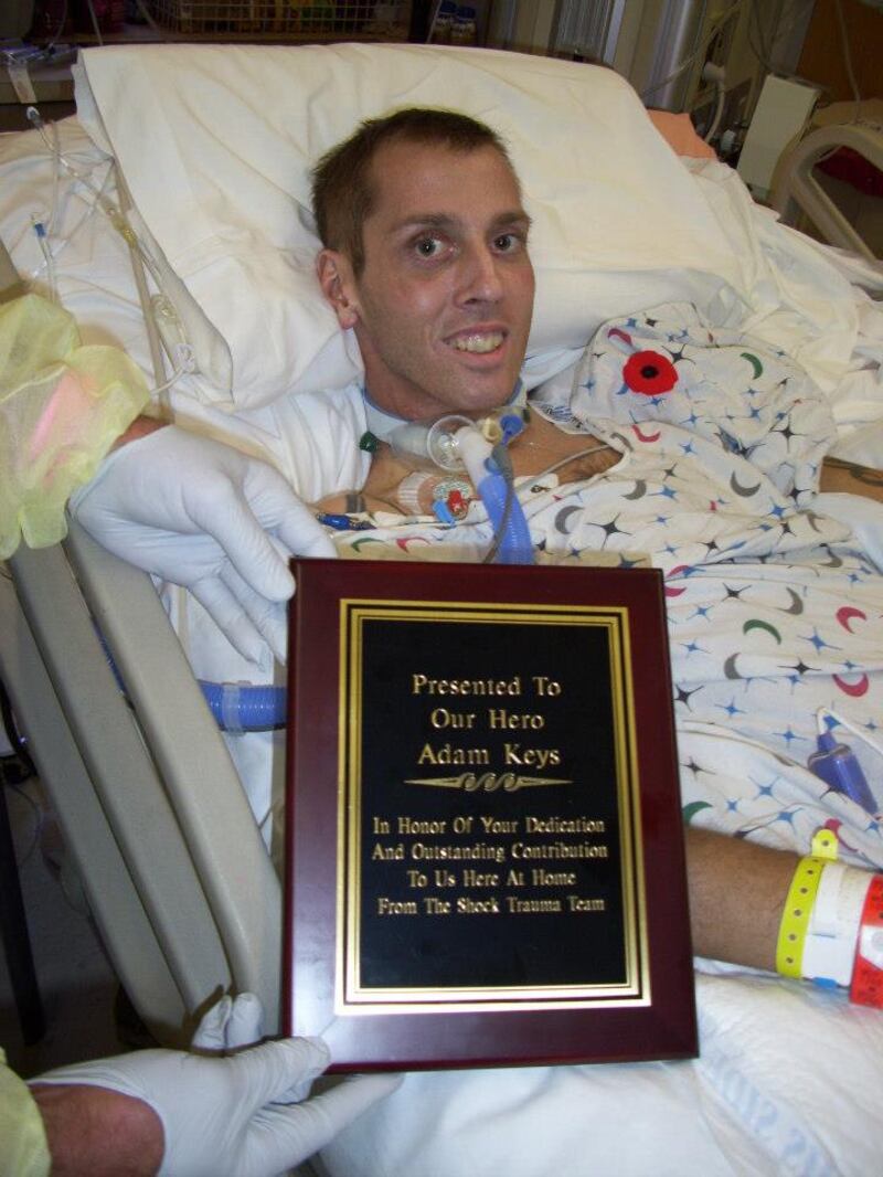 Adam Keyes The phenomenal story of Staff Sgt. Adam Keys