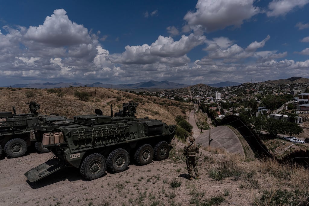 Under new Trump rules, US troops sound the alarm on border crossings