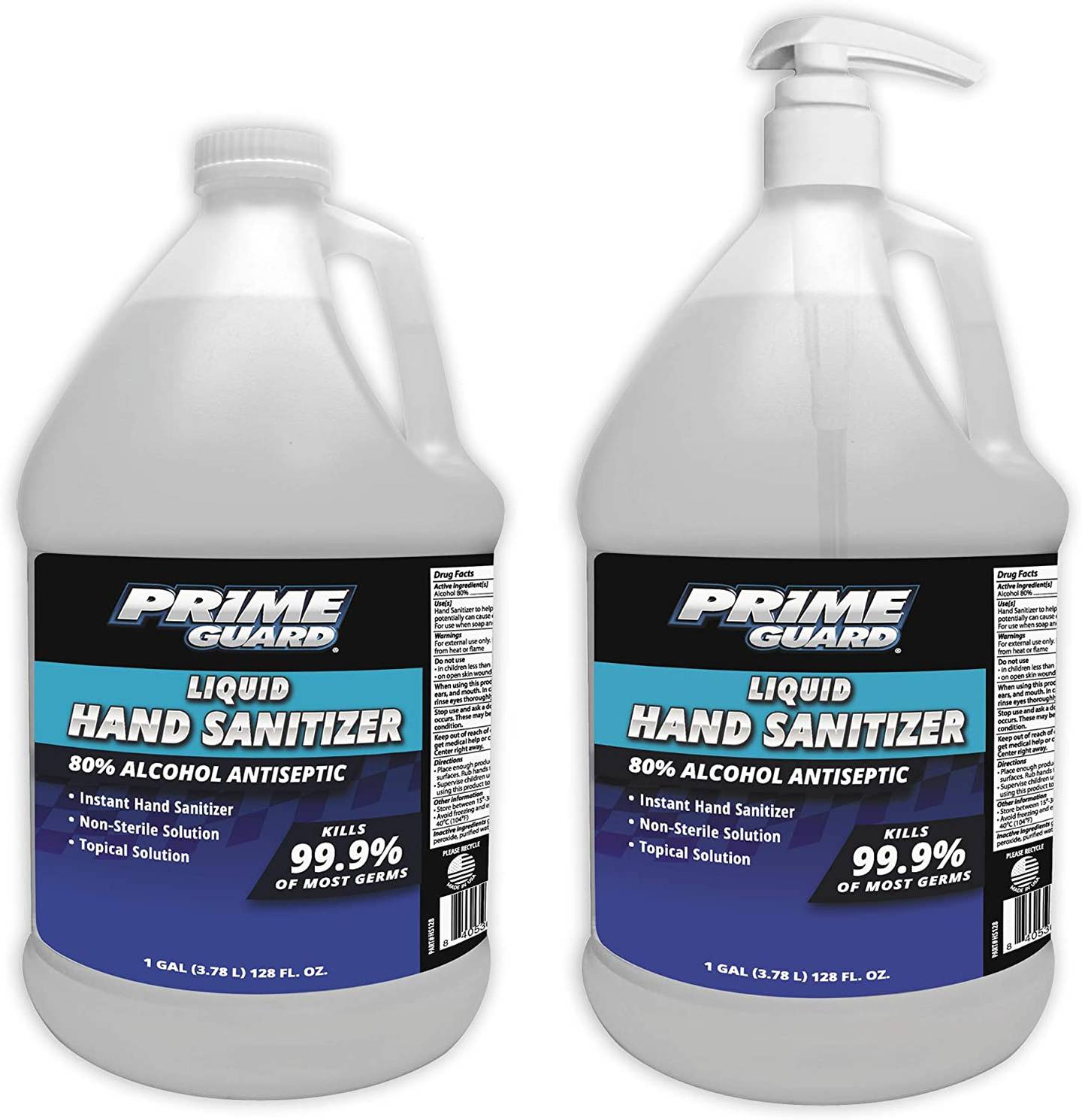 Prime Guard Alcohol Anti-Septic Liquid Instant Hand Sanitizer