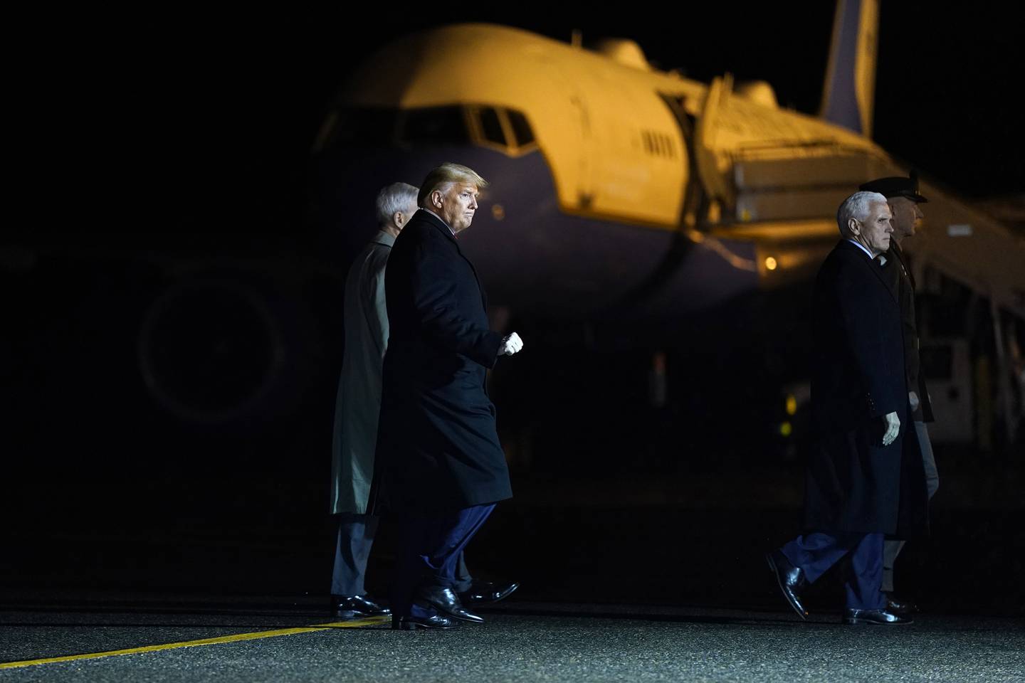 Trump, Pence, Dover AFB