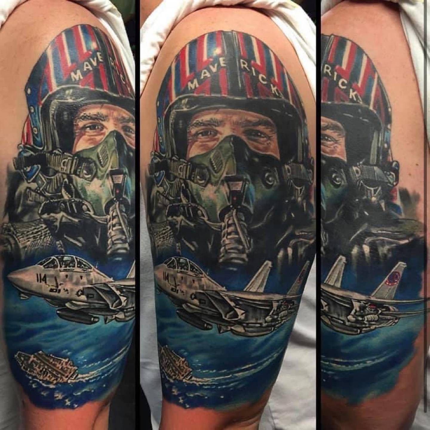 This 'Top Gun' tattoo will take your breath away